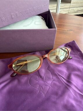 Bonnie Clyde Viral Baby Sunglasses Green Tint